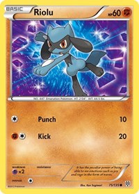 Riolu (75) - Plasma Storm (PLS)