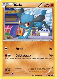 Riolu (79) - Legendary Treasures (LTR)