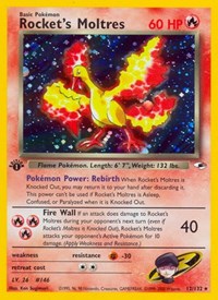 Rockets Moltres (12) - Gym Heroes (G1)