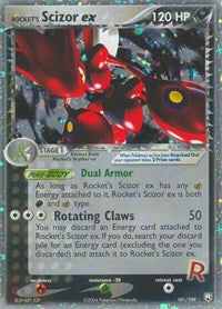 Rockets Scizor ex (101) - EX Team Rocket Returns (RR)