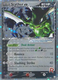 Rockets Scyther ex (102) - EX Team Rocket Returns (RR)