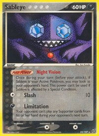 Sableye (23) - EX Deoxys (DX)