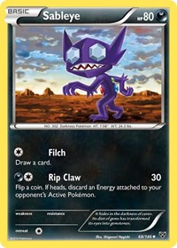 Sableye (68) - XY Base Set (XY)