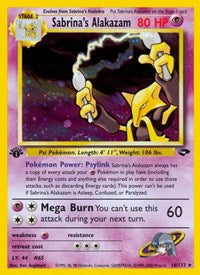 Sabrinas Alakazam (16) - Gym Challenge (G2)