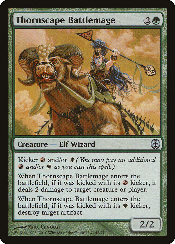 Thornscape Battlemage (42) - Duel Decks: Phyrexia vs. the Coalition (DDE)