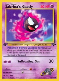 Sabrinas Gastly (97) - Gym Challenge (G2)
