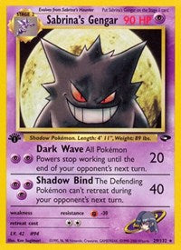 Sabrinas Gengar (29) - Gym Challenge (G2)