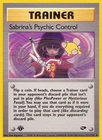 Sabrinas Psychic Control (121) - Gym Challenge (G2)
