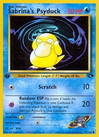 Sabrinas Psyduck (99) - Gym Challenge (G2)