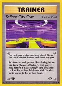 Saffron City Gym (122) - Gym Challenge (G2)