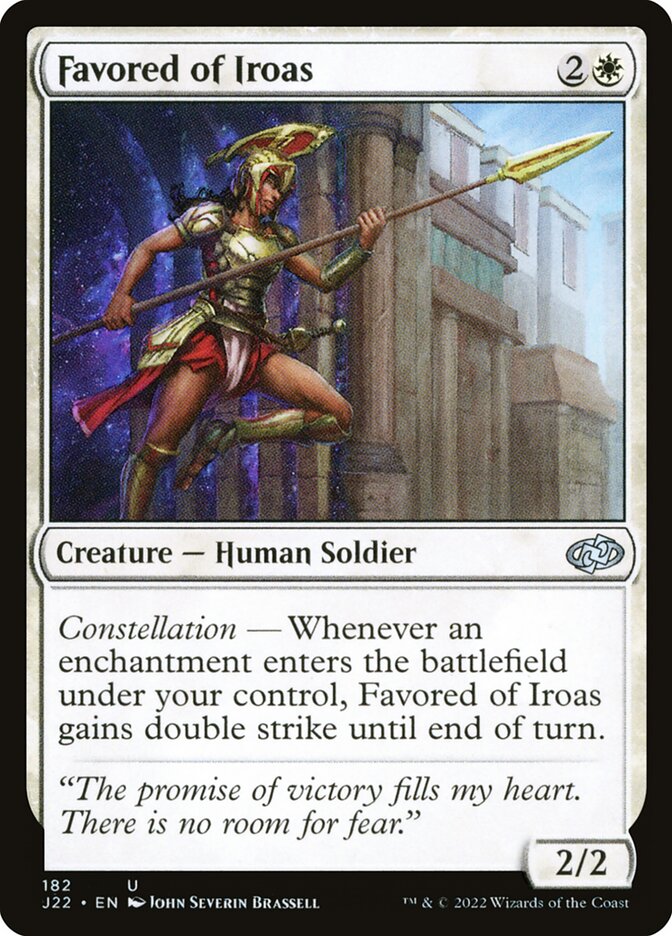 Favored of Iroas (182) - Jumpstart 2022 (J22)