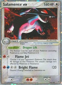 Salamence ex (103) - EX Deoxys (DX)