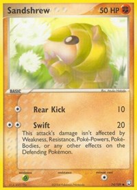 Sandshrew (74) - EX Team Rocket Returns (RR)