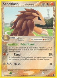 Sandslash Delta Species (27) - EX Delta Species (DS)
