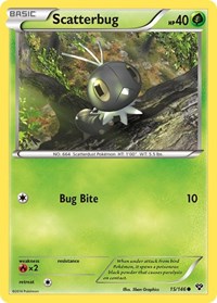 Scatterbug (15) - XY Base Set (XY)