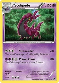 Scolipede (54) - Black and White (BLW)