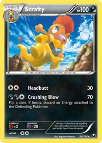 Scrafty (68) - Dark Explorers (DEX)