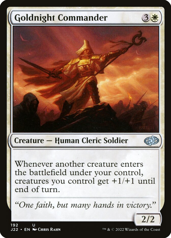 Goldnight Commander (192) - Jumpstart 2022 (J22)