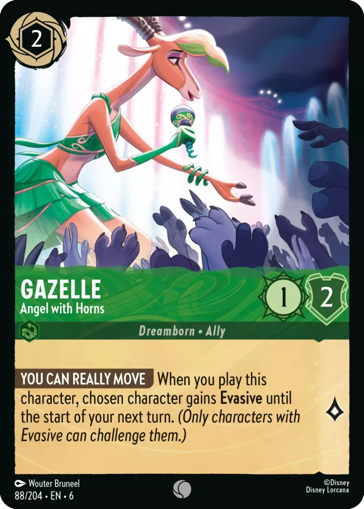 Gazelle - Angel with Horns - [Foil] Azurite Sea (6)