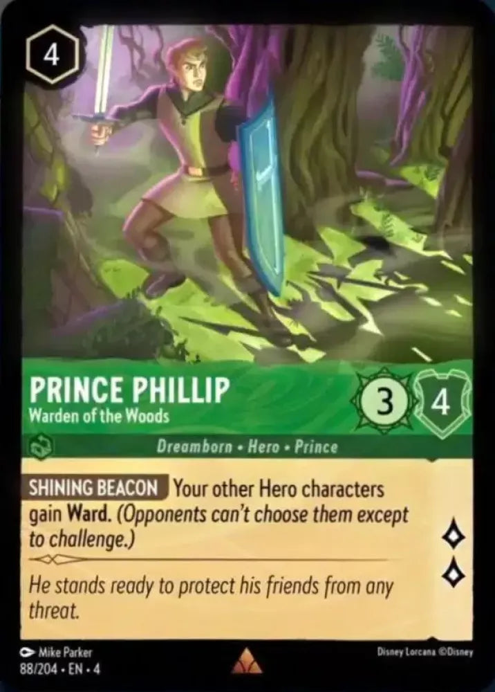 Prince Phillip - Warden of the Woods - [Foil] Ursula's Return (4)