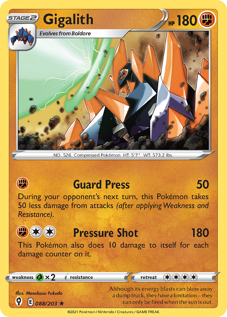 Gigalith (88/203) - Evolving Skies (EVS)