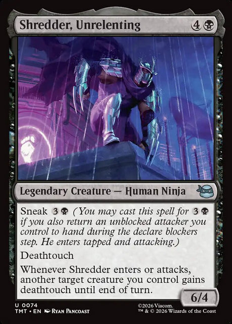 Shredder, Unrelenting (74) - Teenage Mutant Ninja Turtles (TMT)