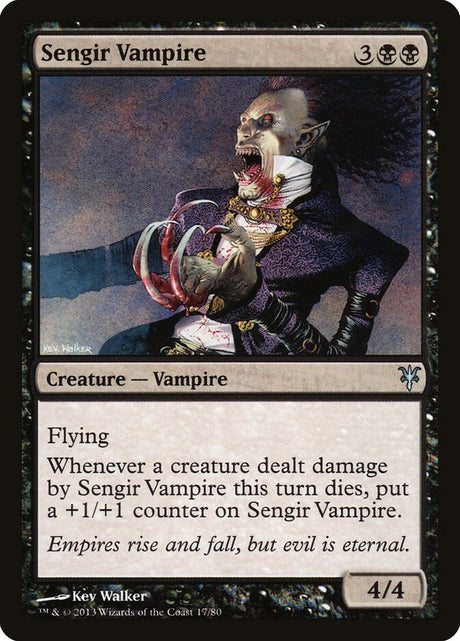 Sengir Vampire (17) - Duel Decks: Sorin vs. Tibalt (DDK)