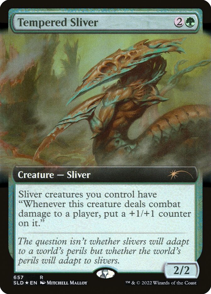 Tempered Sliver (657) - Secret Lair Drop (SLD)