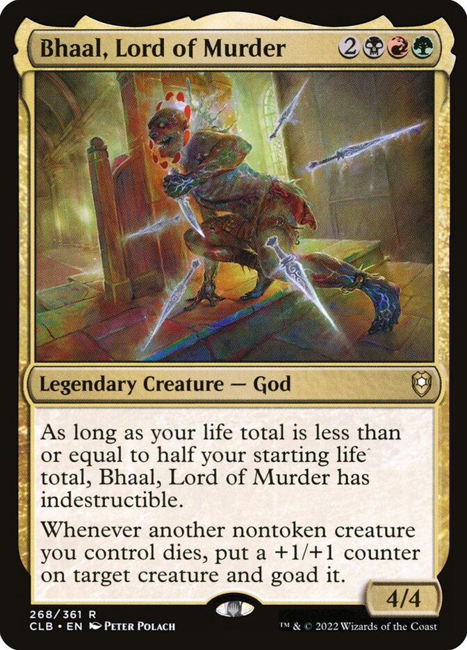 Bhaal, Lord of Murder (268) - Commander Legends: Battle for Baldur's Gate (CLB)