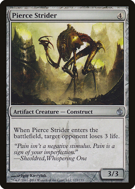 Pierce Strider (123) - Mirrodin Besieged (MBS)