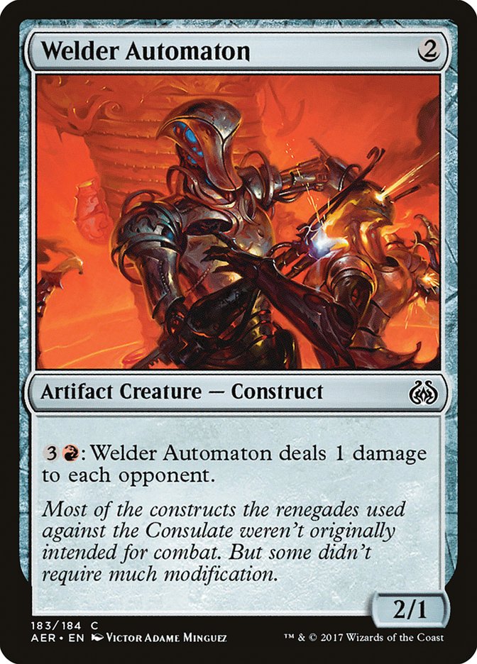 Welder Automaton (183) - Aether Revolt (AER)