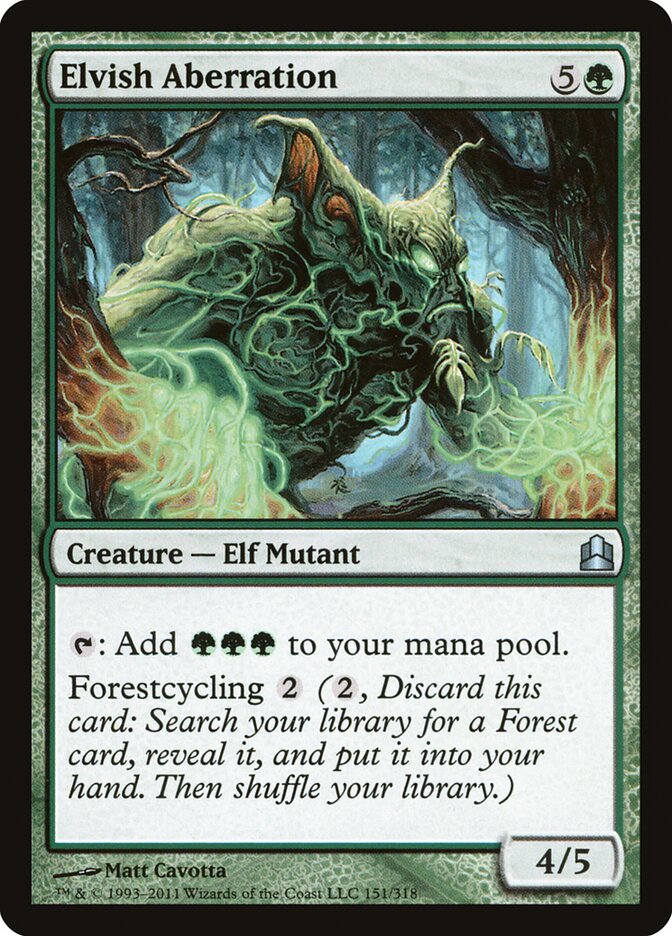 Elvish Aberration (151) - Commander 2011 (CMD)
