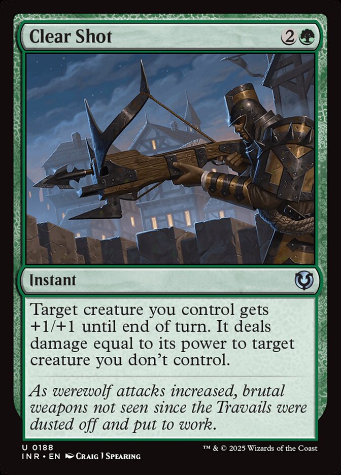Clear Shot - [Foil] Innistrad Remastered (INR)