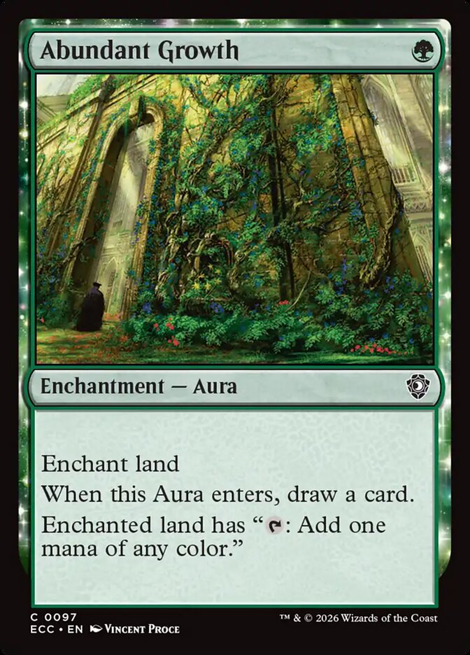 Abundant Growth (97) - Lorwyn Eclipsed Commander (ECC)
