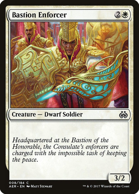 Bastion Enforcer (8) - Aether Revolt (AER)