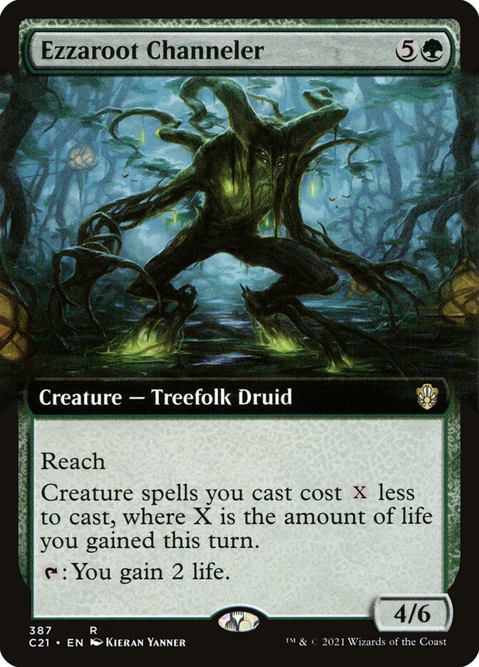 Ezzaroot Channeler (387) - Commander 2021 (C21)