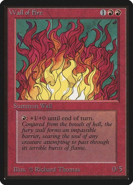 Wall of Fire (182) - Limited Edition Beta (LEB)