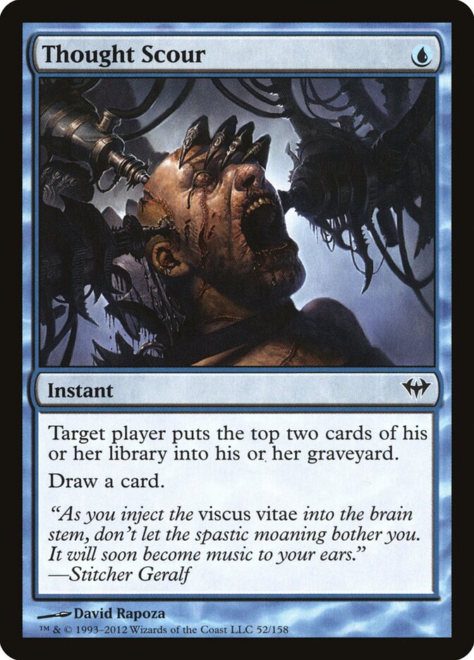 Thought Scour (52) - Dark Ascension (DKA)
