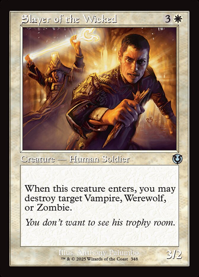 Slayer of the Wicked - [Retro Frame] Innistrad Remastered (INR)