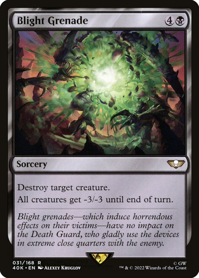 Blight Grenade (31) - Warhammer 40,000 Commander (40K)