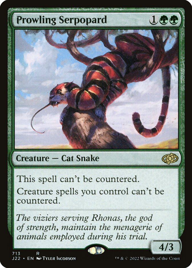 Prowling Serpopard (713) - Jumpstart 2022 (J22)