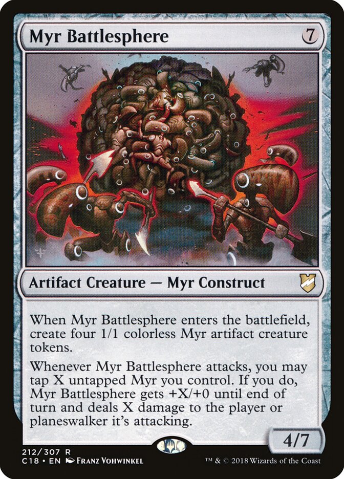 Myr Battlesphere (212) - Commander 2018 (C18)