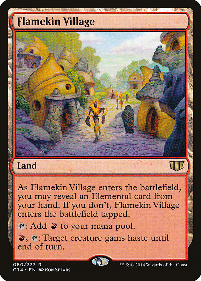 Flamekin Village (60) - Commander 2014 (C14)