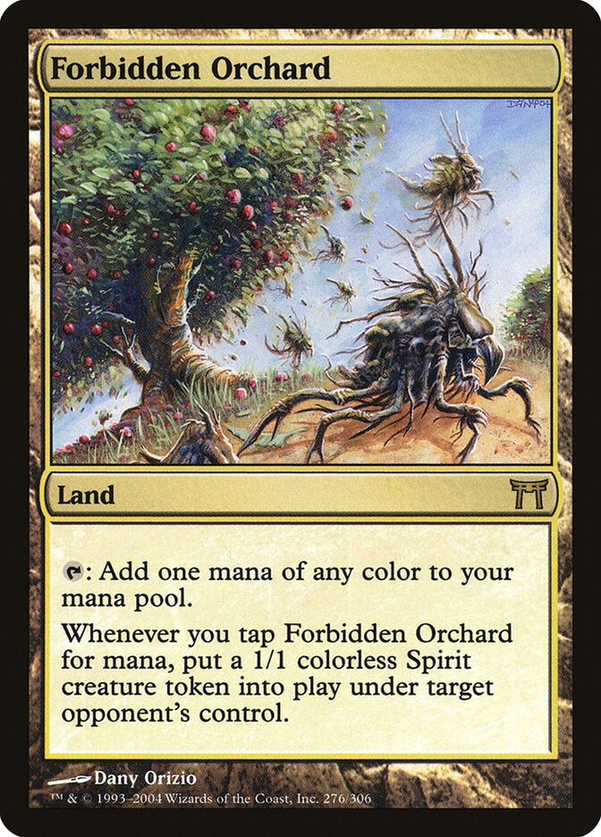 Forbidden Orchard (276) - Champions of Kamigawa (CHK)