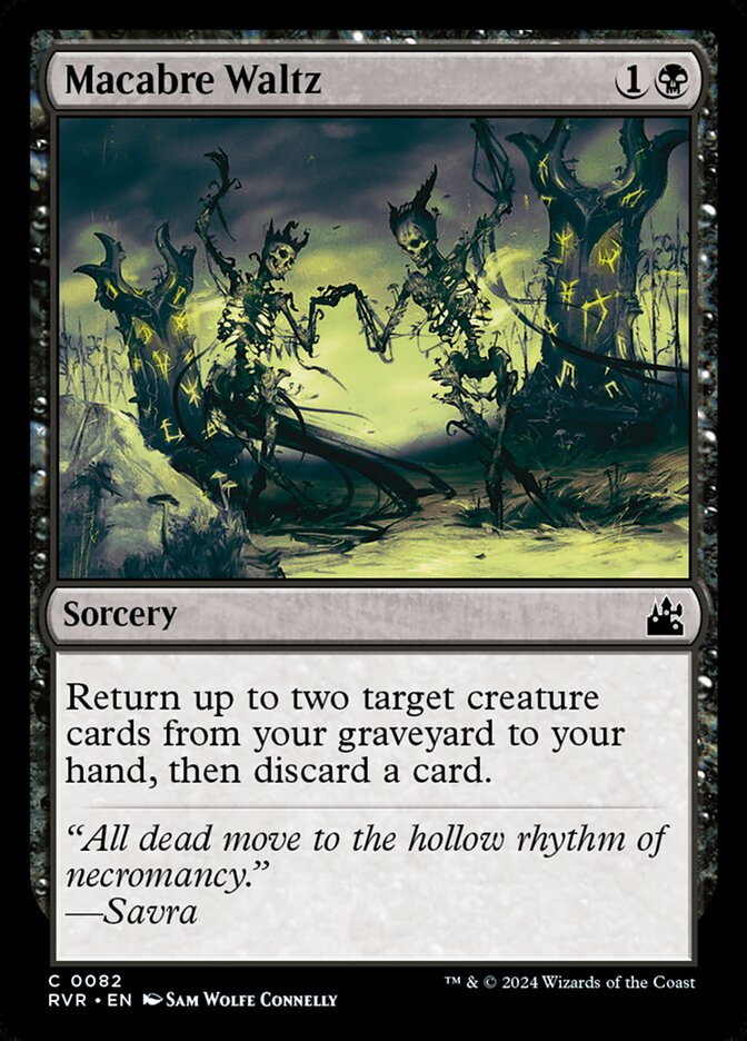Macabre Waltz (82) - Ravnica Remastered (RVR)