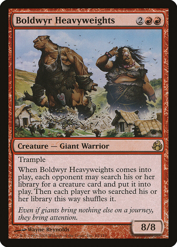 Boldwyr Heavyweights (85) - Morningtide (MOR)
