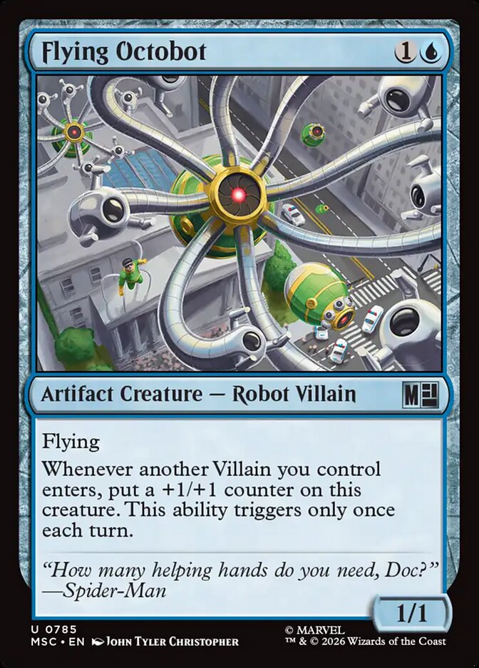 Flying Octobot (785) - Marvel Super Heroes Commander (MSC)