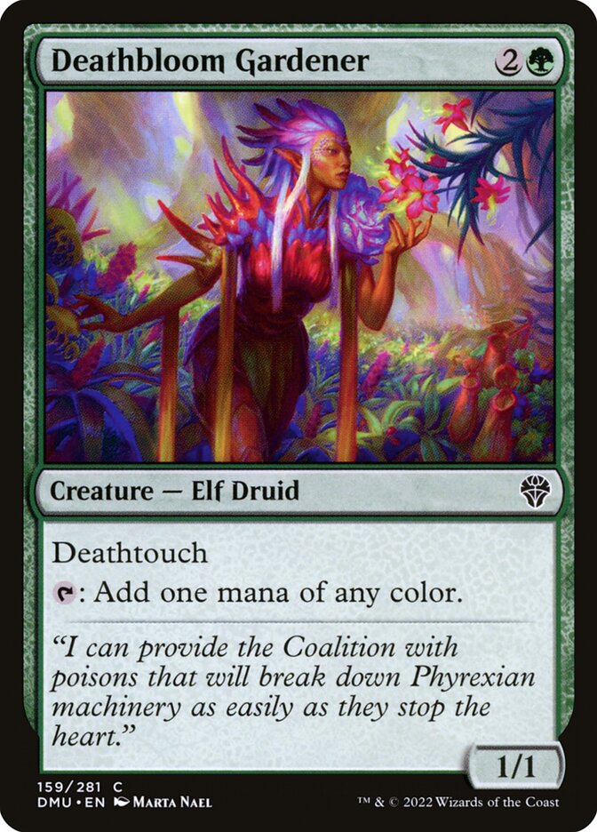 Deathbloom Gardener (159) - Dominaria United (DMU)