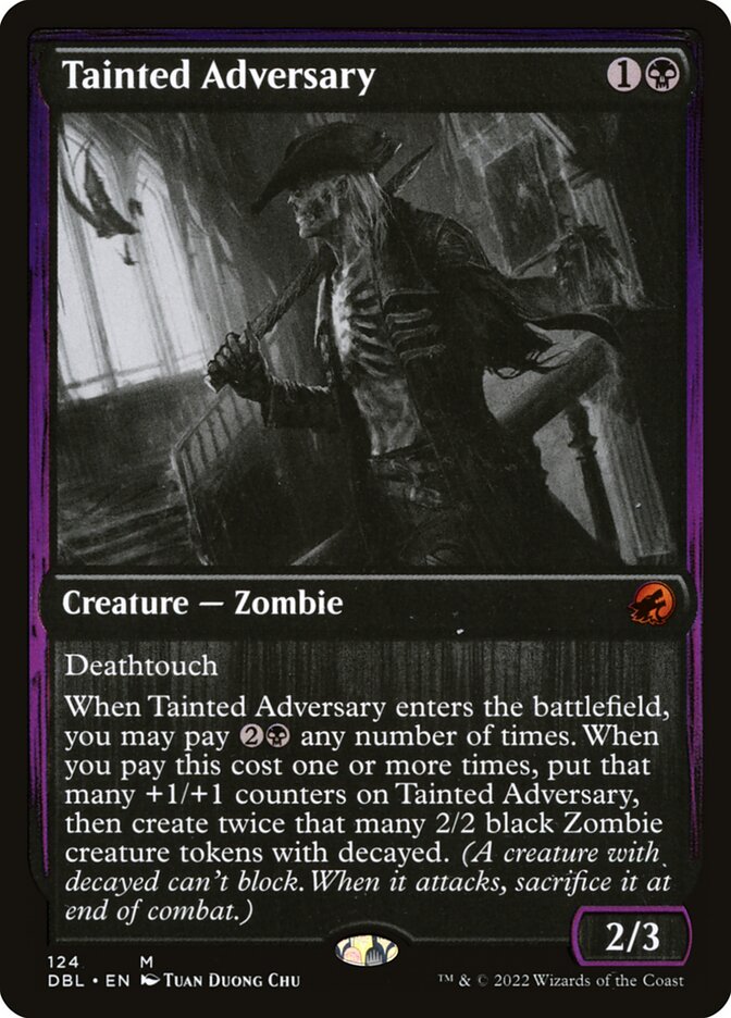 Tainted Adversary - [Foil] Innistrad: Double Feature (DBL)