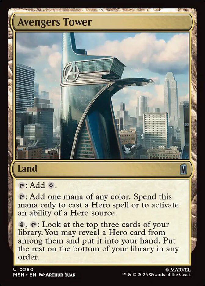 Avengers Tower (260) - Marvel Super Heroes (MSH)